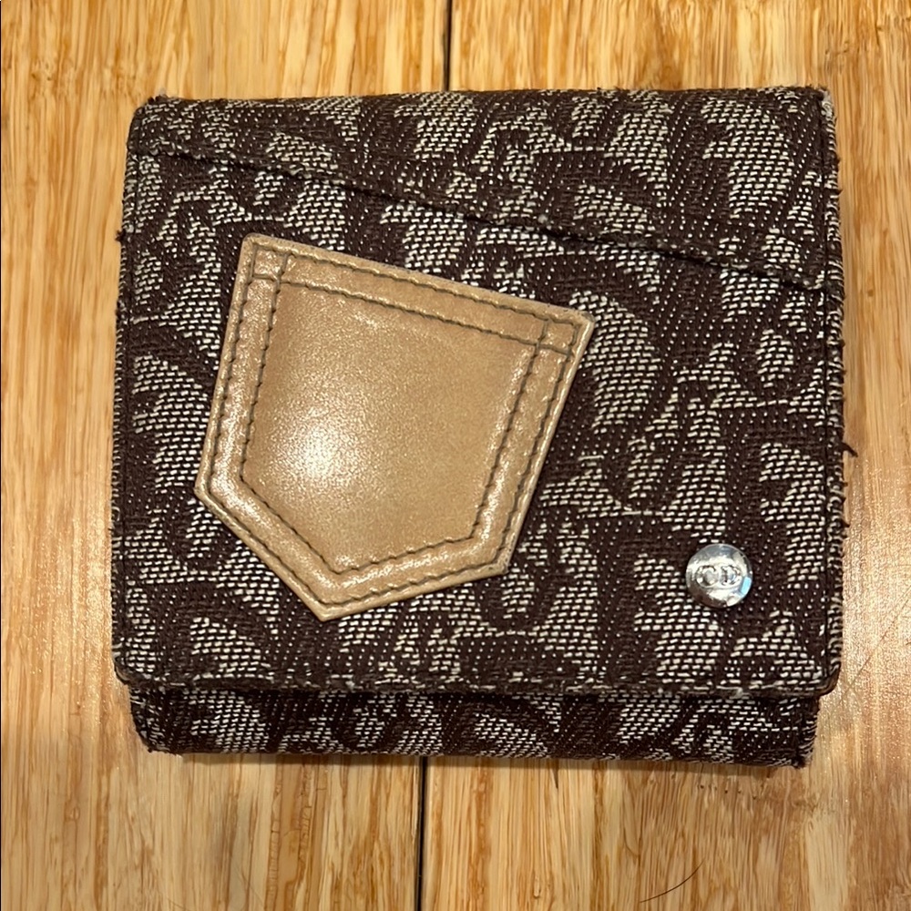 Vintage Christian Dior Compact Wallet